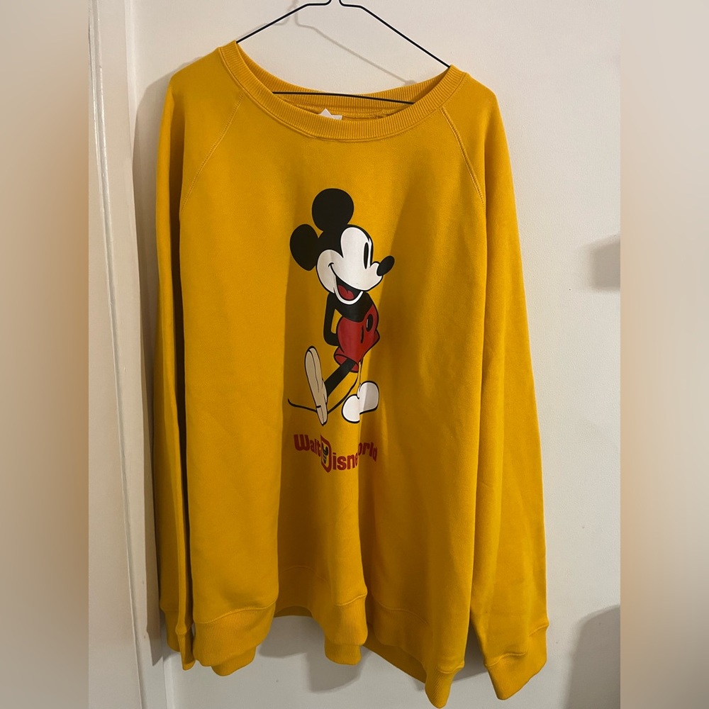 Walt Disney World Mickey Crewneck - Yellow